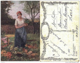 Ilustrator- picturi ,tema femei, Circulata, Printata