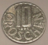 G7. AUSTRIA 10 GROSCHEN 1994, 1.10 g., Aluminum, 20 mm **, Europa