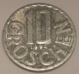 G7. AUSTRIA 10 GROSCHEN 1994, 1.10 g., Aluminum, 20 mm **, Europa