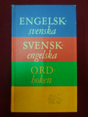 Engelsk-svenska, Svensk-engelska ord-boken - 207133 foto