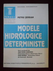 Petru Serban - Modele Hirodologice Deterministe - 185863 foto