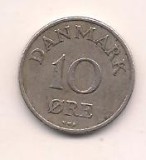 No(1) moneda-DANEMARCA - 10 Ore 1951
