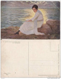 Ilustrator- picturi ,tema femei, Necirculata, Printata