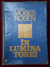 Moses Rosen - In lumina Torei - 159913 foto