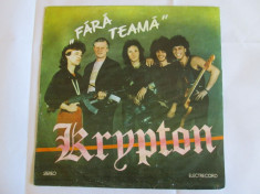 VINIL L.P. KRYPTON ALBUMUL FARA TEAMA ANII 90 APROAPE NOU foto