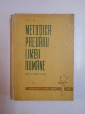 METODICA PREDARII LIMBII ROMANE (CITIT - SCRIS , CITIRE) de ION BERCA , 1966 foto