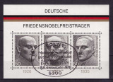 GERMANIA 1975 PREMIUL NOBEL COLITA STAMPILA SPECIALA