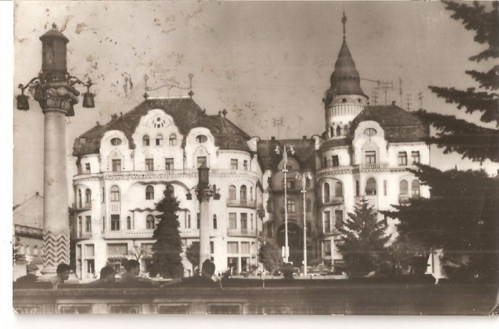 CPI (B4530) ORADEA. PALATUL VULTURUL NEGRU, EDITURA MERIDIANE, CIRCULATA, 8.9.1969, STAMPILE, TIMBRU