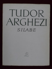 Tudor Arghezi - Silabe - 152300 foto