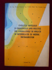 Nicolae Grumeza - Evolutia Nivelului Si Chimismului Apei Freactice Din Amenajarile De Irigatii In Interrelatie Cu Mediul Inconjurator - 185228 foto