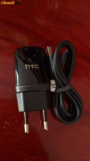 INCARCATOR HTC One M8 for Windows NOU adaptor priza + cablu de date ORIGINAL foto