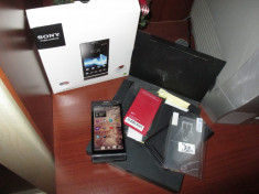 Vand telefon SONY XPERIA S LT26i de 32 GB, negru, necodat, impecabil! foto