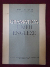 Leon Levitchi - Gramatica Limbii Engleze - 199462 foto