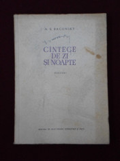 Anatol E. Baconsky - Cintece de zi si noapte - 85918 foto