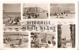 CPI (B4599) LITORALUL MARII NEGRE. MOZAIC, 1 - VASILE ROAITA, 2 - CONSTANTA, 3 - MAMAIA, 4 - EFORIE, 5 - AGIGEA, 6 - TECHIRGHIOL, CIRCULATA, 21.7.1964