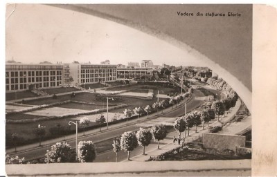 CPI (B4587) EFORIE. VEDERE DIN STATIUNE, EDITURA MERIDIANE, CIRCULATA, 3.8.1951, STAMPILE, TIMBRU, RPR foto
