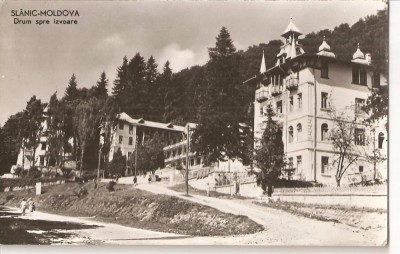CPI (B4561) SLANIC MOLDOVA, DRUM SPRE IZVOARE, CIRCULATA, 10.10.1960, STAMPILE, TIMBRU, RPR foto