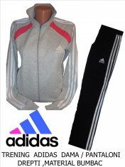 TRENINGURI DAMA ADIDAS, MATERIAL BUMBAC , LIVRARE GRATUITA foto