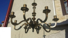 Candelabru din bronz foto