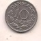 No(3) moneda-DANEMARCA - 10 Ore 1965