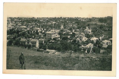 2228 - SLATINA, Olt, Panorama - old postcard - unused foto