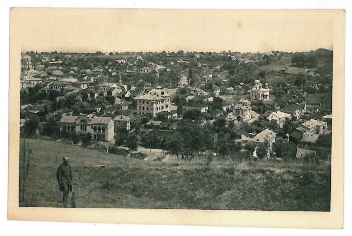 2228 - SLATINA, Olt, Panorama - old postcard - unused