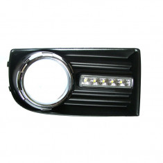 Lumini de zi Vw Golf 5 1K 2003-2005 in grila , Grile Golf V 03-05 cu LED DRL foto