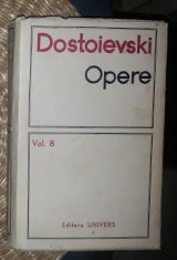 Dostoievski OPERE vol. 8 viii Adolescentul cartonat cu supracoperta Univers 1971 foto