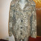 Palton/blanita dama animal print Zara Basic -marimea S