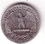 moneda argint-QUARTER DOLLAR 1943 dollar foto