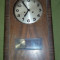 ceas de perete cu pendula Uhrenfabrik Muller perioada interbelica (defect)