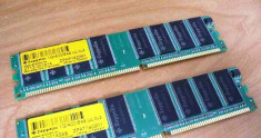 Memorie RAM Zeppelin 1G/400/648 UL 1GB PC3200 400MHz DDR1, calculator, noua, garantie foto