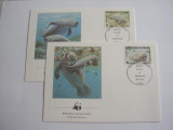 Togo 1984 fauna marina MI 1763-1766 4 plicuri FDC
