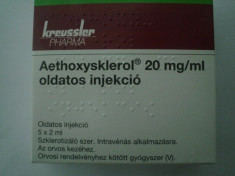Aethoxysklerol fiole foto