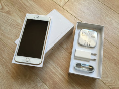 Apple iPhone 6 PLUS 16GB Gold Auriu NOU Nefolosit Neactivat La Cutie FULL NEVERLOCKED !!! foto