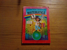 MATEMATICA * Manual pentru clasa I -- Alexandru Dumitru, Gheorghe Herescu -- ed. Didactica si Pedagogica, 1995, 208 p. foto