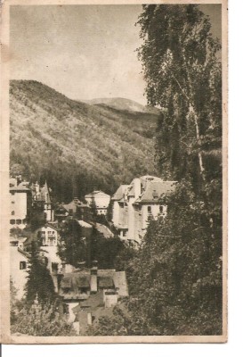 CPI (B4607) SINAIA. VEDERE DE PE FURNICA, EDITURA LIBRARIA NOASTRA, CIRCULATA, 4.9.954, STAMPILE, TIMBRU foto