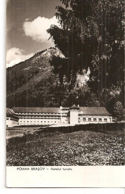 CPI (B4617) POIANA BRASOV. HOTEL TURISTIC, EDITURA MERIDIANE, CIRCULATA, 15.10.1962, STAMPILA, TIMBRE, RPR foto