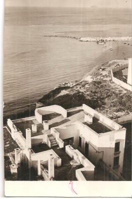 CPI (B4613) CONSTANTA. PE MALUL MARII, CIRCULATA, 14.9.1957, STAMPILE, TIMBRU, RPR foto