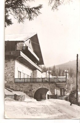 CPI (B4601) PALTINIS. VEDERE DIN STATIUNE, EDITURA MERIDIANE, CIRCULATA, 15.3.1964, STAMPILA, RPR foto