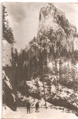 CPI (B4610) INTRARE IN CHEILE BICAZULUI, CIRCULATA, 3.7.1960, STAMPILA, TIMBRU foto