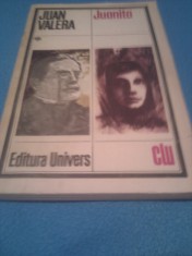 JUAN VALERA - JUANITA,ED. UNIVERS 1990,COLECTIA CLASICII LITERATURII UNIVERSALE foto