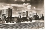CPI (B4692) BUCURESTI. VEDERE DIN CARTIERUL BALTA ALBA, EDITURA MERIDIANE, CIRCULATA, 12.11.1966, STAMPILA