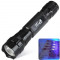 Lanterna UV ultravioleta cu Led UV:395nm&amp;ndash;405nm cu 1-Mod de iluminare