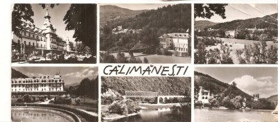 CPI (B4667) CALIMANESTI. MOZAIC, CIRCULATA, 17.5.1965, STAMPILE, dimensiuni: 9x20 mm, RPR foto