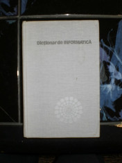 Dictionar de informatica foto