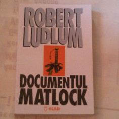 ROBERT LUDLUM - DOCUMENTUL MATLOCK