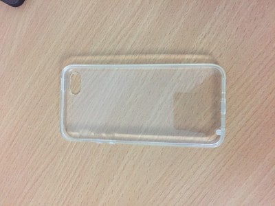 Husa IPhone 5/5s Gel TPU transparenta foto