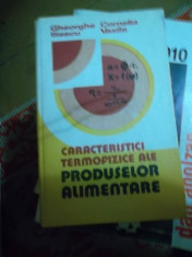 CARACTERISTICI TERMOFIZICE ALE PRODUSELOR ALIMENTARE foto