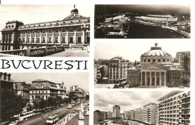 CPI (B4696) BUCURESTI. MOZAIC, EDITURA MERIDIANE, CIRCULATA, STAMPILA, TIMBRU foto